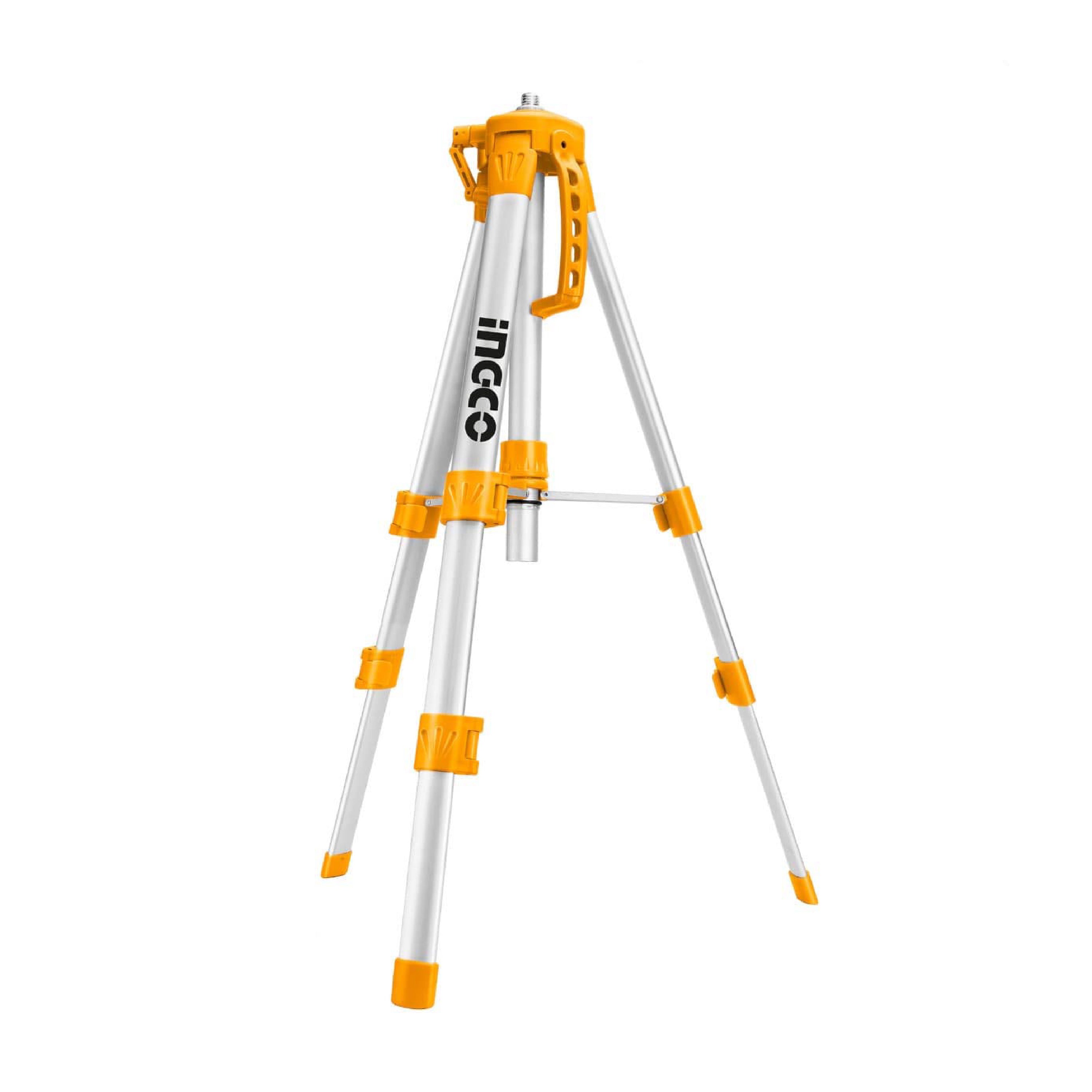 TRIPODE DE ALUMINIO 1.2M PARA NIVEL CON ROSCA 5/8"-1/4" HLLT01152 INGCO